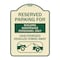 Signmission Reserved Parking for Building Maintenance Personnel Only Unauthorized Vehicles Towed, TG-1824-23129 A-DES-TG-1824-23129 - alternate 1